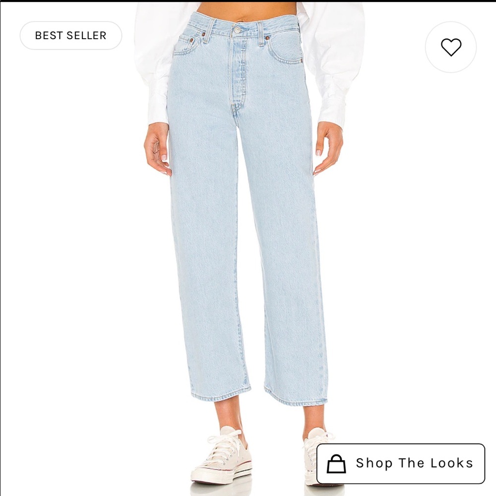 LEVI’S ribcage straight ankle